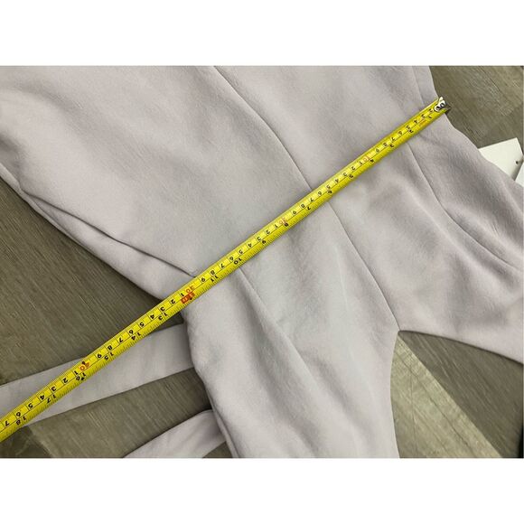 Wilfred NWT New Ecoulement in Lilac Fog Romper, Open Back, Sz 4, MSRP $138 - Picture 11 of 11